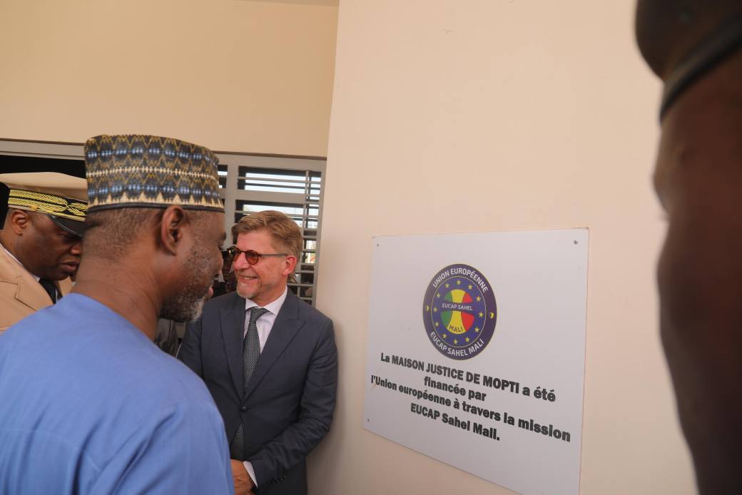 Le ministre Kassogue a l'inauguration de la "maison justice" de Mopti : "Eucap-Sahel et le ministère viennent d'écrire, une page glorieuse de l'histoire de la justice malienne"